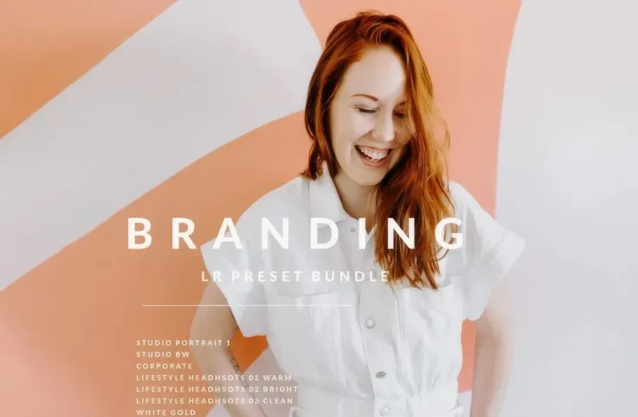 品牌形象照Lightroom预设 Jenny Wu - Branding Lightroom Preset
