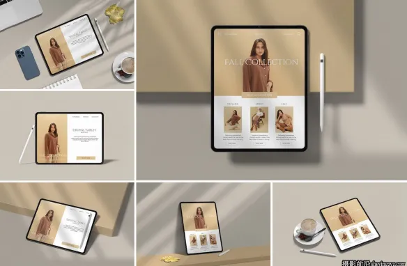 iPadPro平板电脑样机,iPad平板样机模型