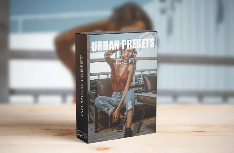 城市电影人像调色LR预设/手机滤镜 Urban Lightroom Presets