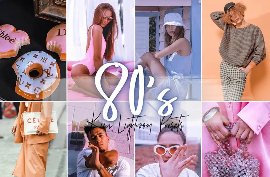 80年代复古电影胶片LR预设Retro Premium -80s Lightroom Presets