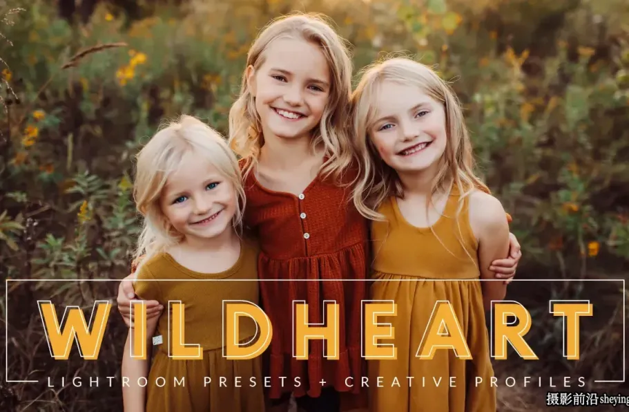 Pretty Presets -浓郁大地色彩LR预设 WILDHEART Evolution Preset
