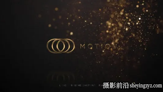 AE模板- 优雅粒子Logo动画模版 Elegant Logo Reveal