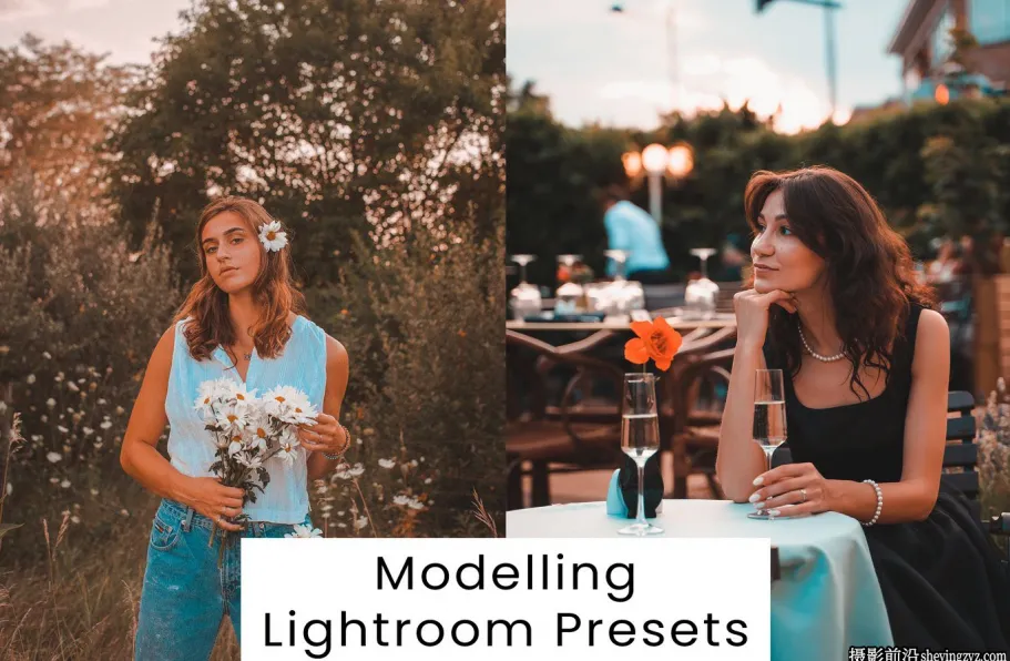 暖色调电影人像免费LR预设ACR调色预设 Modelling Lightroom Presets