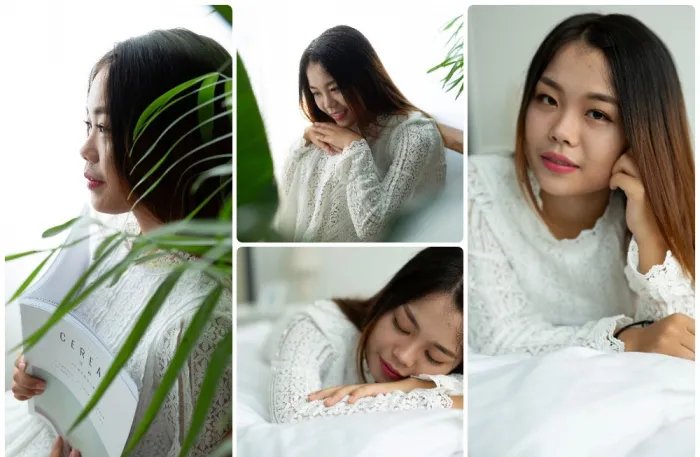 知性美女室内人像私房写真摄影RAW原图练习素材117张