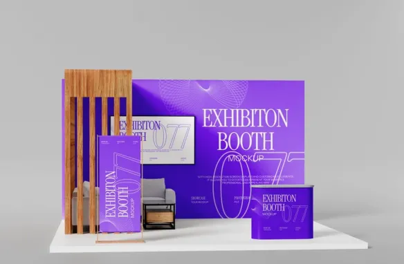展览展台样机,展台样机,展览摊位样机