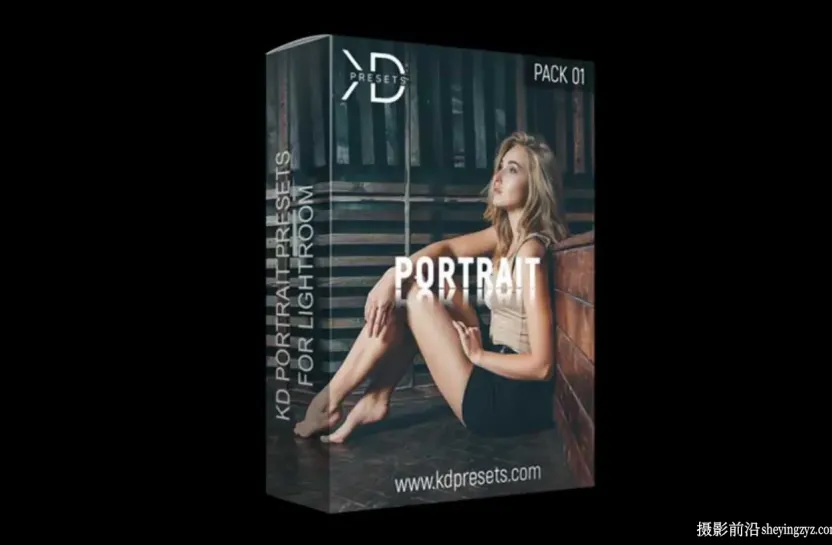 高端电影感干净人像编辑Lightroom预设KDPresets-Portrait Pack v1