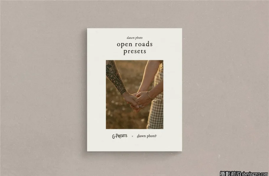 永恒电影人像LR预设G-Presets –DAWN PHOTO Open Roads Presets
