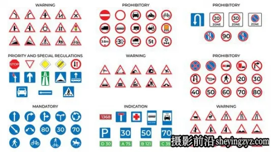 AE模板-路标指示牌图标动画模版 Animated Road Signs