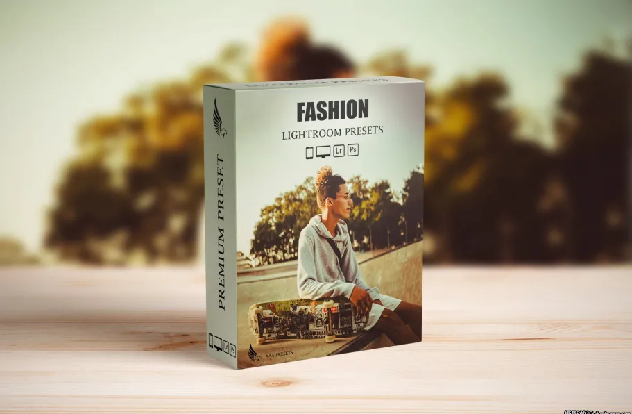 时尚电影胶片LR预设及手机lr预设Fashion Bright  Lightroom Presets