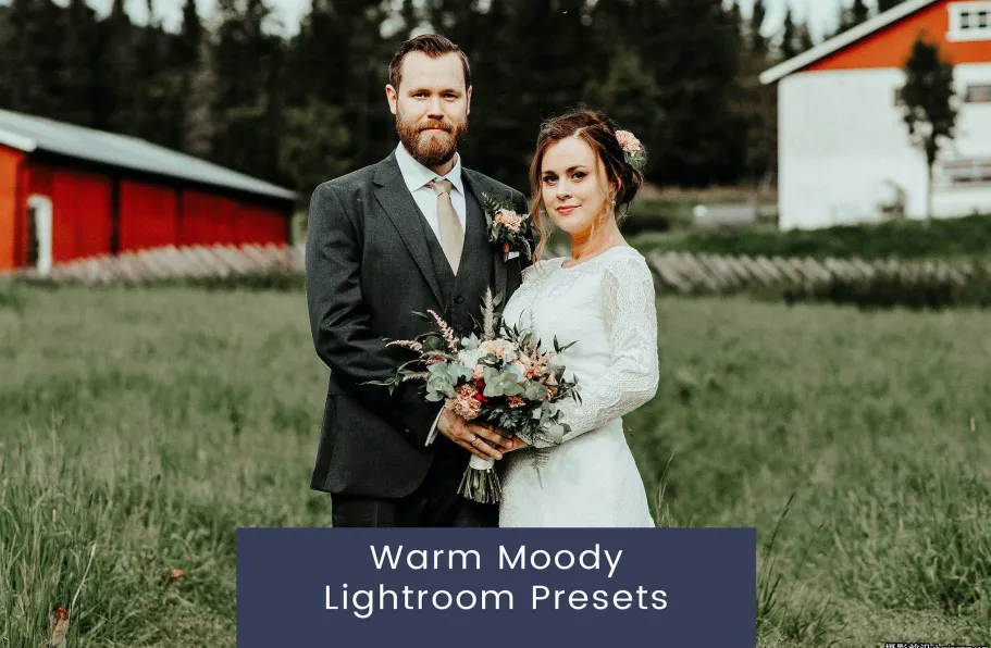 喜怒无常电影人像LR预设ACR调色预设 Warm Moody Lightroom Presets