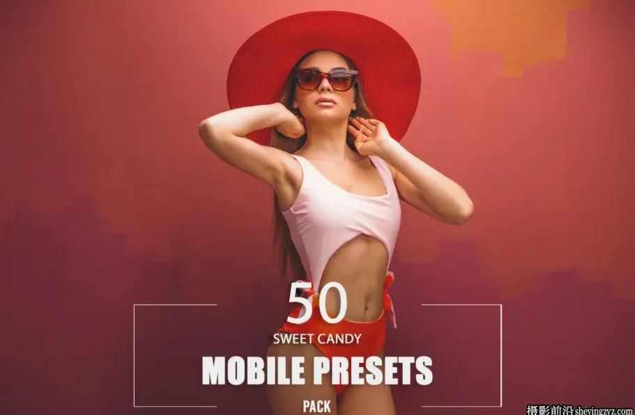 糖果色彩人像调色R预设手机滤镜 Sweet Candy Mobile Presets