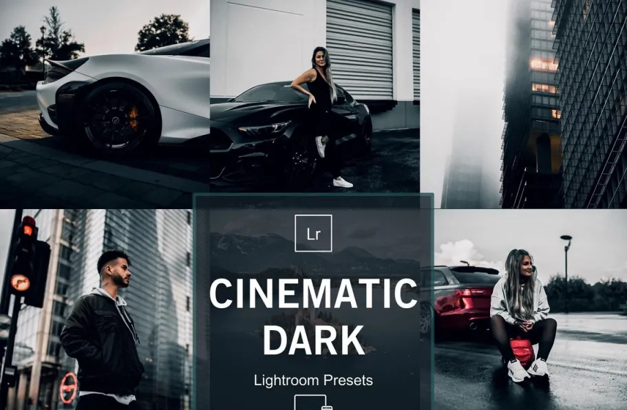 经典黑暗街拍电影lr预设及手机lr预设 Cinematic Lightroom Presets