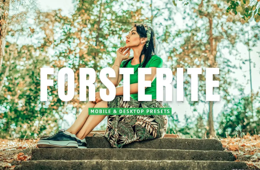 清新胶片人像免费LR预设ACR调色预设 Forsterite Lightroom Presets