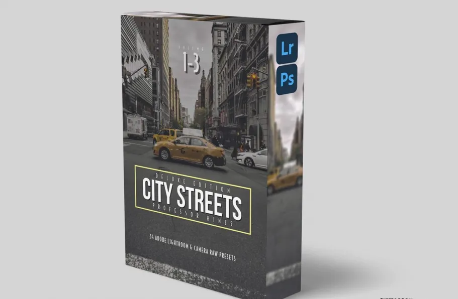 城市街道摄影LR预设豪华版1-3季 Professorhines-City Streets 1-3