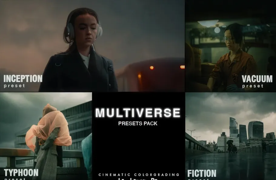 电影LR预设包 Pattakes Pictures - Multiverse Cinematic Presets