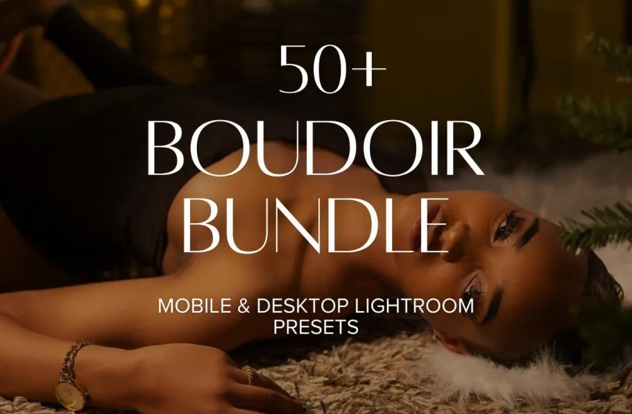 50种私房闺房人像调色LR预设 Boudoir Bundle Lightroom Presets