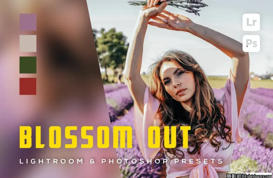 电影质感人像色彩Lr预设手机滤镜 Blossom Out Lightroom Presets