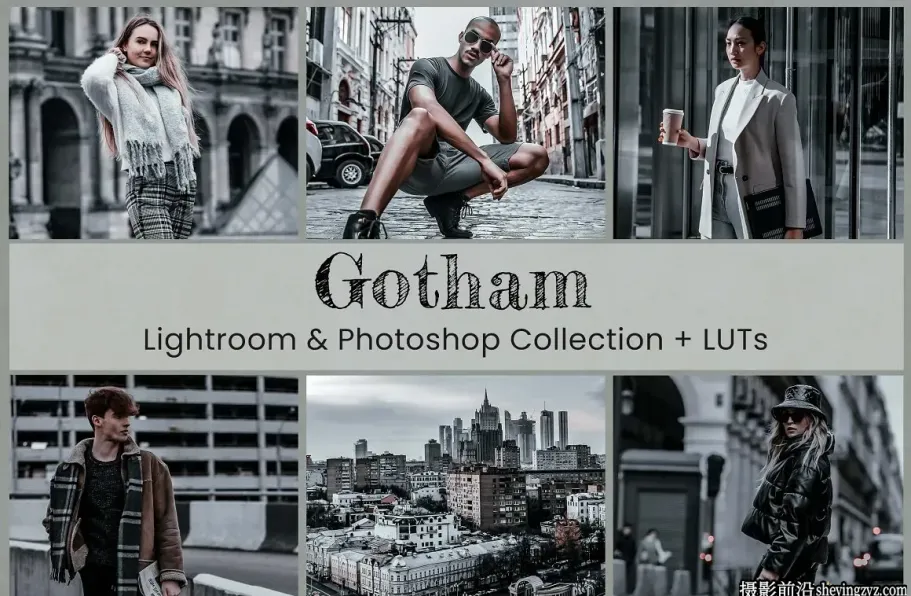 街头摄影黑暗电影色彩LR预设 Products tagged "Gotham City Presets