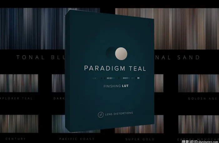 电影级LUT预设 Lens Distortions - PARADIGM TEAL Cinematic LUTs