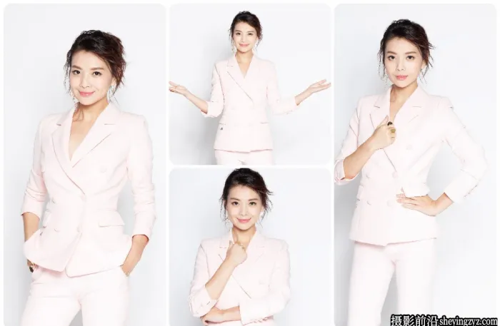 气质美女西装摄影RAW练习素材45张CR2原图素材