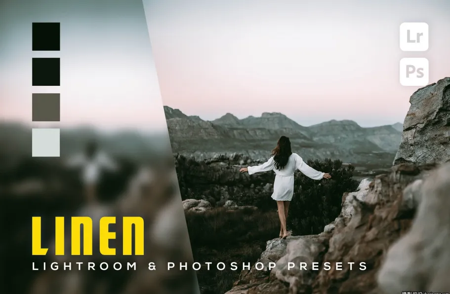 情绪电影色彩人像LR预设及手机lr预设I Linen Lightroom Presets