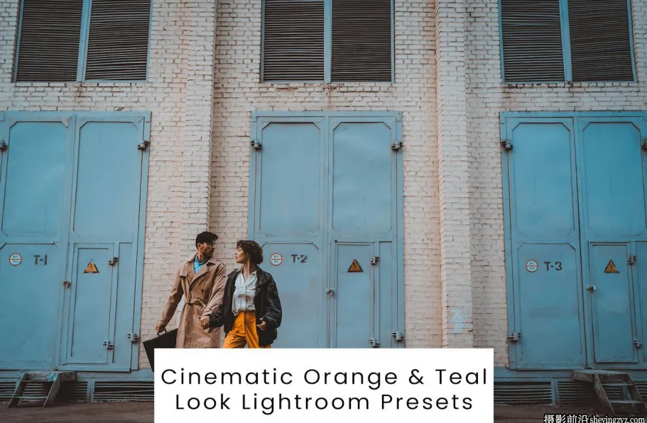 10种青橙色电影胶片lr预设 Cinematic Orange & Teal Look Presets
