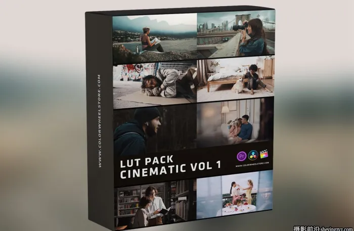 Colorwheelstore - 电影调色Lut预设第一卷 Cinematic Pack Vol 1