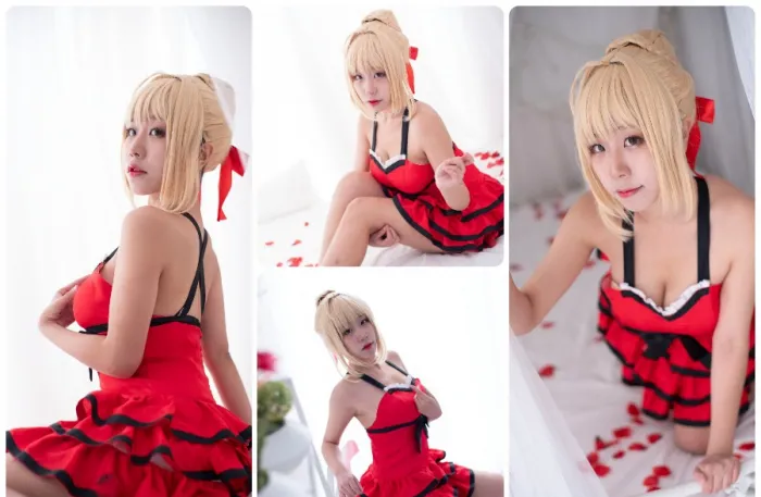 Cosplay制服美女索尼RAW格式RAW原图练习素材63张