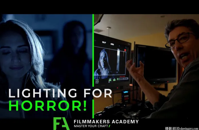 Filmmakers Academy –导演ShaneHurlbut完整恐怖片拍摄布光教程-中英字幕