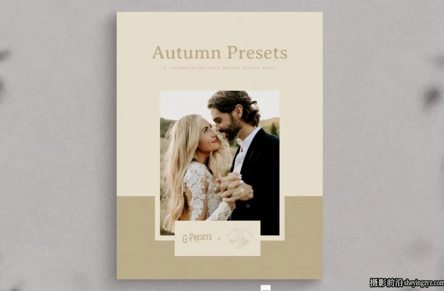 摄影师Autumn Nicole秋季人像LR预设 G-Presets-Autumn Preset Pack