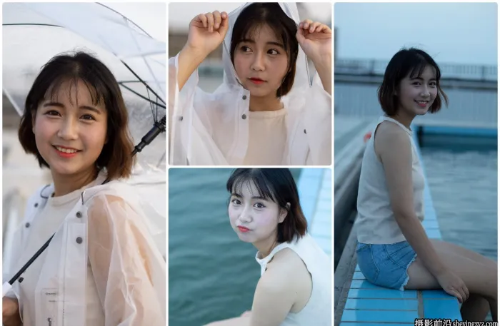 小清新少女外拍人像摄影RAW格式原图,修图练习RAW素材