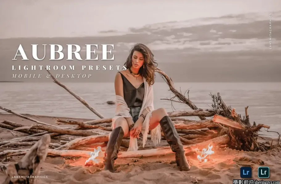 网红人像流行色彩LR预设及手机调色滤镜 Aubree Lightroom Presets