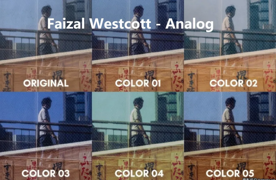 电影仿真模拟2024Lightroom预设 Faizal Westcott - Analog 2024