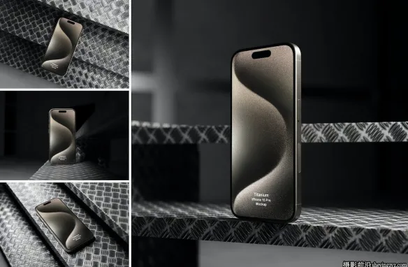 iPhone15Pro钛金属手机样机模型