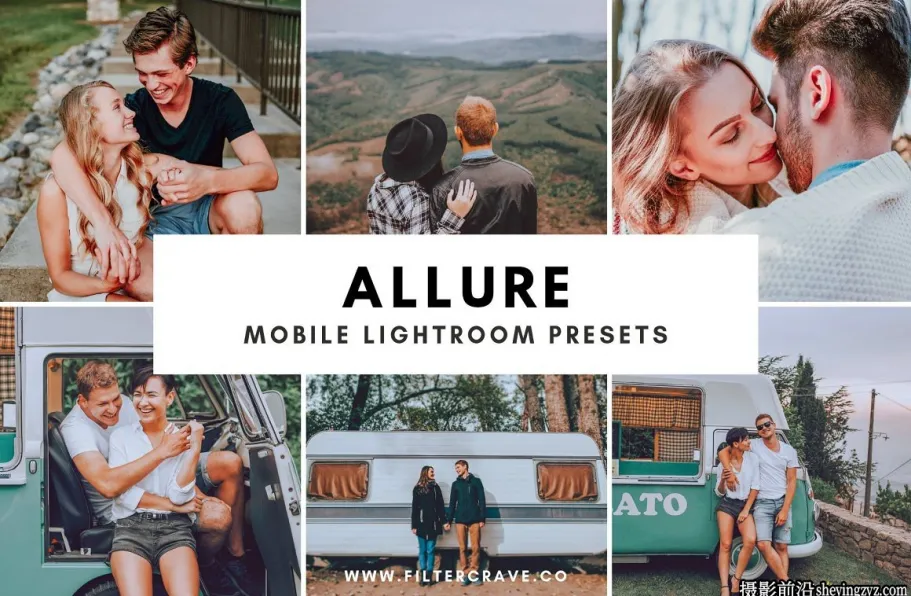 免费LR预设-温暖胶片人像调色LR预设 Allure  Lightroom Presets