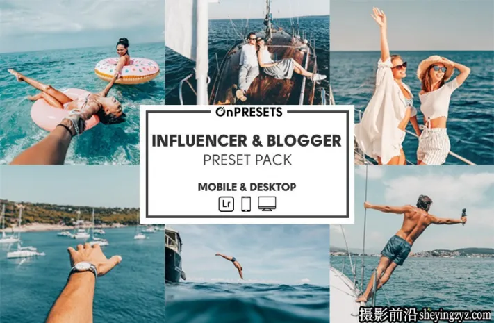 网红旅拍风光人像LR预设AVR预设 OnPresets INFLUENCER & BLOG