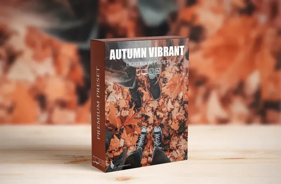 秋季电影风光调色LR预设手机滤镜 Autumn Vibrant Lightroom Presets