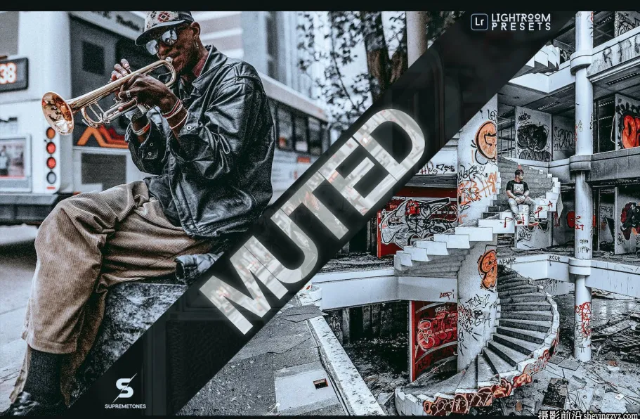 街拍时尚电影外观一键LR预设手机版lr预设 Muted Lightroom Presets