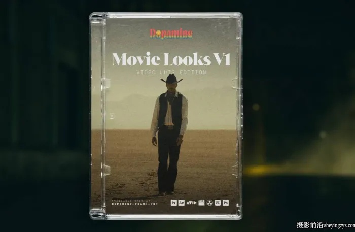 电影胶片模拟仿真LUT预设Dopamine Frame-Movie Looks V1 Video LUT