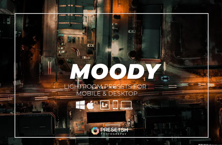 黑暗质感电影风光Lightroom预设Dark Moody Lightroom Presets