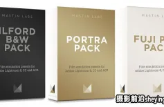 Mastin Labs- 胶片实验室电影胶片富士黑白Lightroom预设三套合集