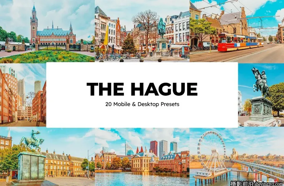 旅拍人文风光调色LR/LUT预设 Amsterdam Lightroom Presets