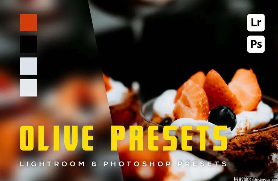 橄榄色美食产品摄影后期lr预设 Olive Presets Lightroom Presets