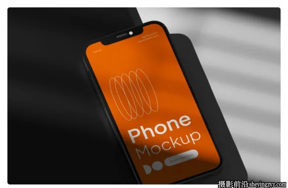 极简主义手机样机,iPhone手机样机