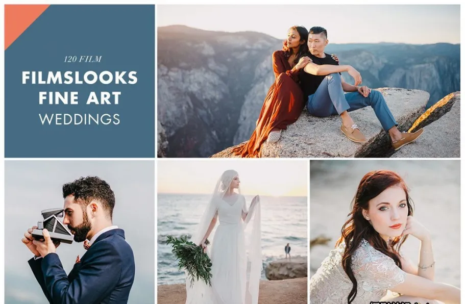 电影艺术婚礼LR预设FILMSLOOKS FINE Fine Art Weddings Presets