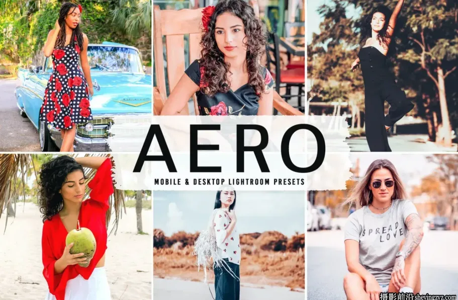 免费lr预设-风光电影胶片人像调色LR预设 Aero Lightroom Presets