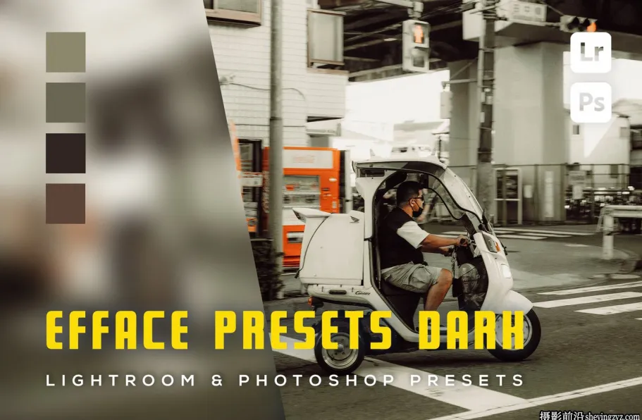 街头摄影电影色彩lr预设及手机版lr预设 Darki Lightroom Presets