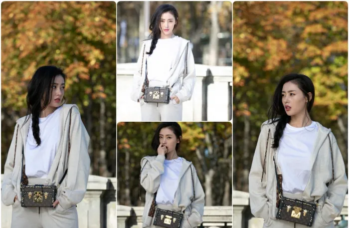 街拍时尚美女人像未修免费RAW原图素材18张