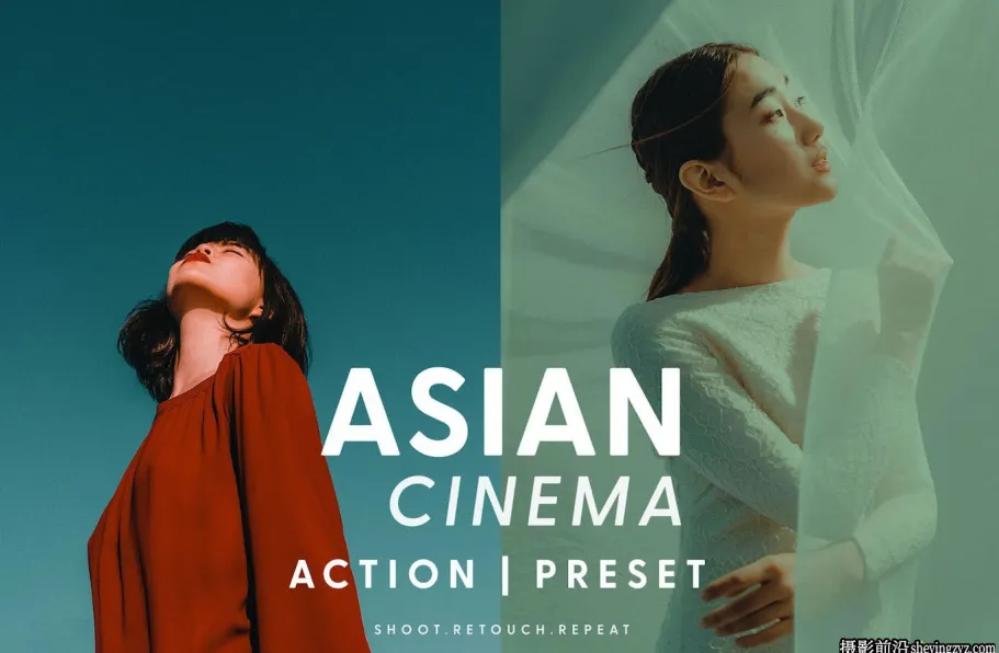 亚洲电影人像调色Lightroom预设 Asian Cinema - Actions & Presets