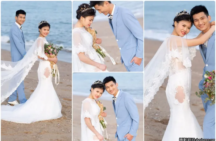 影楼海景婚礼婚纱摄影人像RAW原图,RAW练习素材71张